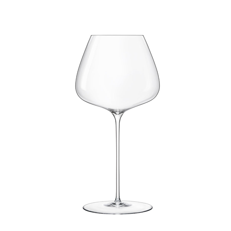 Sapientia Burgundy Mouth-Blown Red Wine Glass 87 cl Glass Set of 2