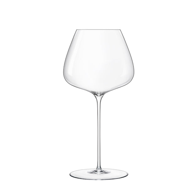 Sapientia Burgundy Mouth-Blown Red Wine Glass 87 cl Glass Set of 2
