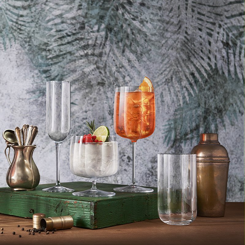 Jazz Calice Spritz 55 cl In Vetro Set 4 Pz
