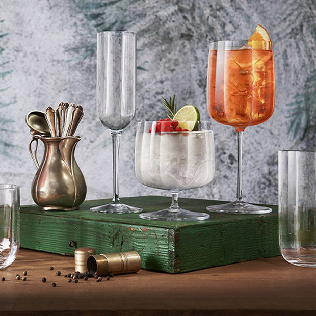 Jazz Calice Rum 50 cl In Vetro Set 4 Pz