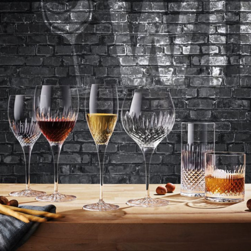 Diamante Verre À Whisky Dof 38 cl Lot 6 Pcs