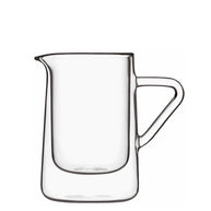 Thermic Glass Food & Design Lattiera 14.5 cl In Vetro Termico Borosilicato Set 2 Pz