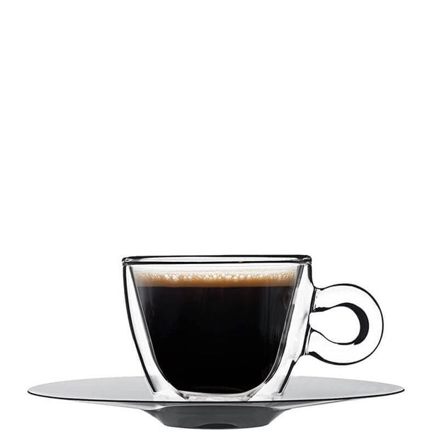 Thermic Glass Drink & Design Espresso Tasse À Café 6.5 cl Lot 2 Pcs