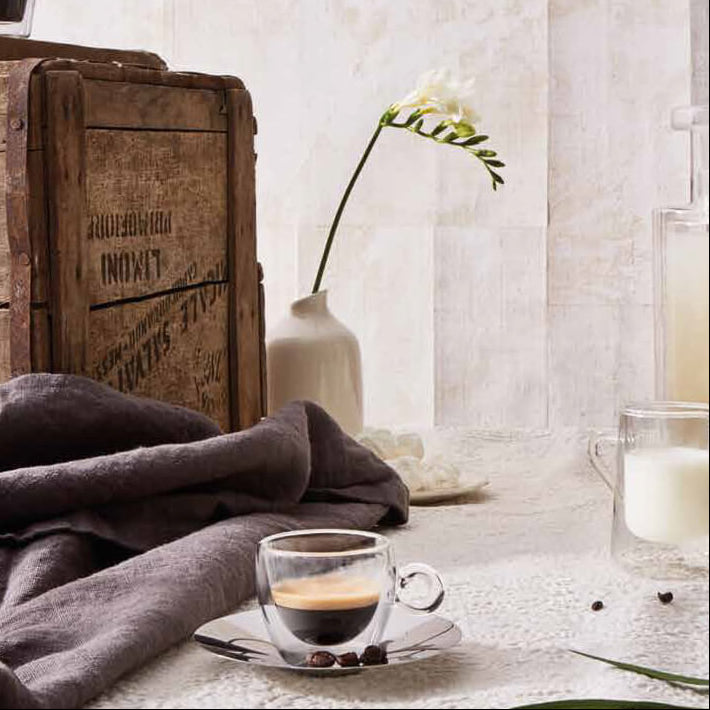 Thermic Glass Drink & Design Espresso Tasse À Café 6.5 cl Lot 2 Pcs