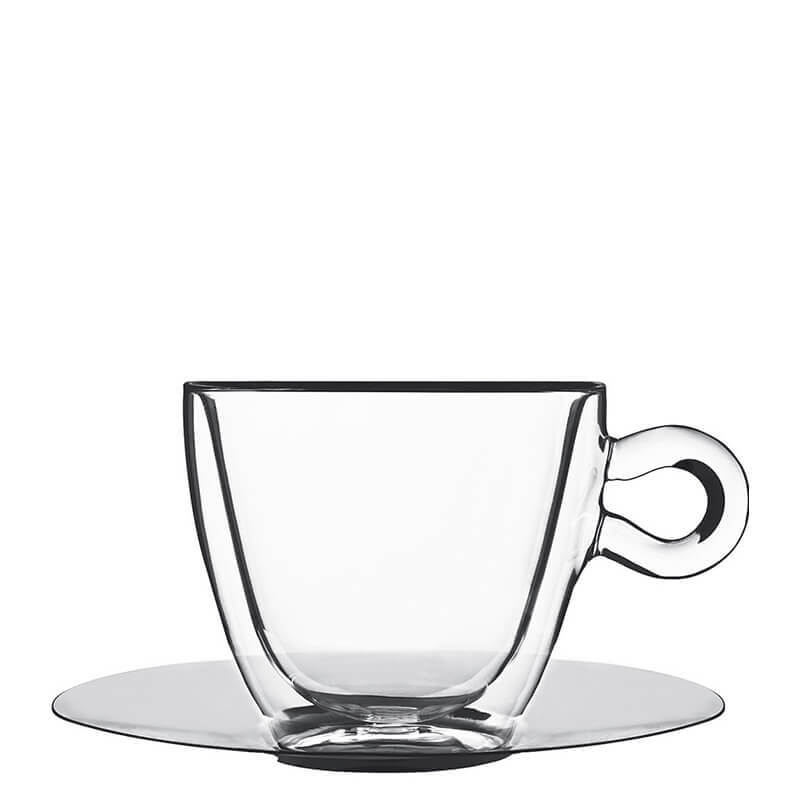 Thermic Glass Drink & Design Multi-Purpose Cup 30 cl Set 2 Pcs