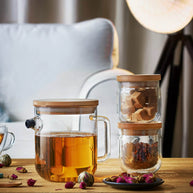 Thermic Glass Drink & Design Drink&Design Sugar Bowl with Lid 33 cl