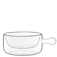 Thermic Glass Food & Design Tegamino Monoporzione Con Manici 25 cl In Vetro Termico Borosilicato Set 2 Pz
