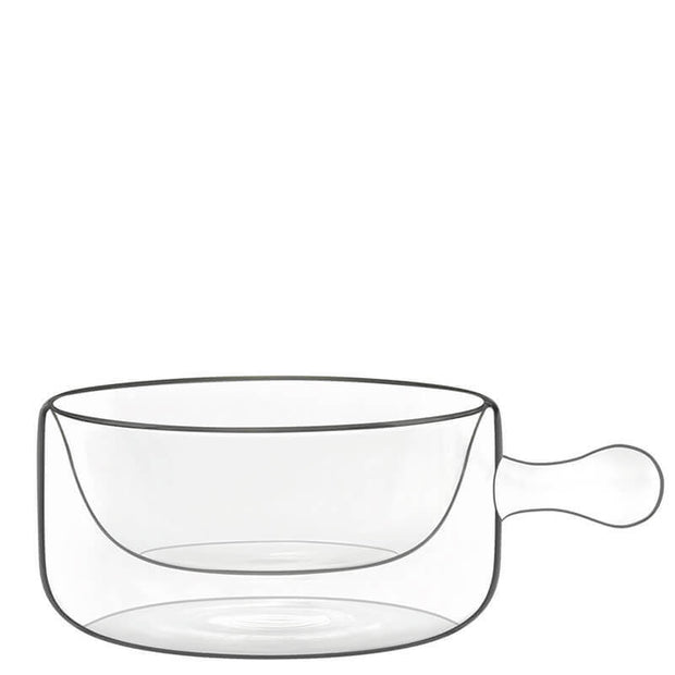 Thermic Glass Food & Design Plat À Casserole Individuel Avec Poignées 25 cl Lot 2 Pcs
