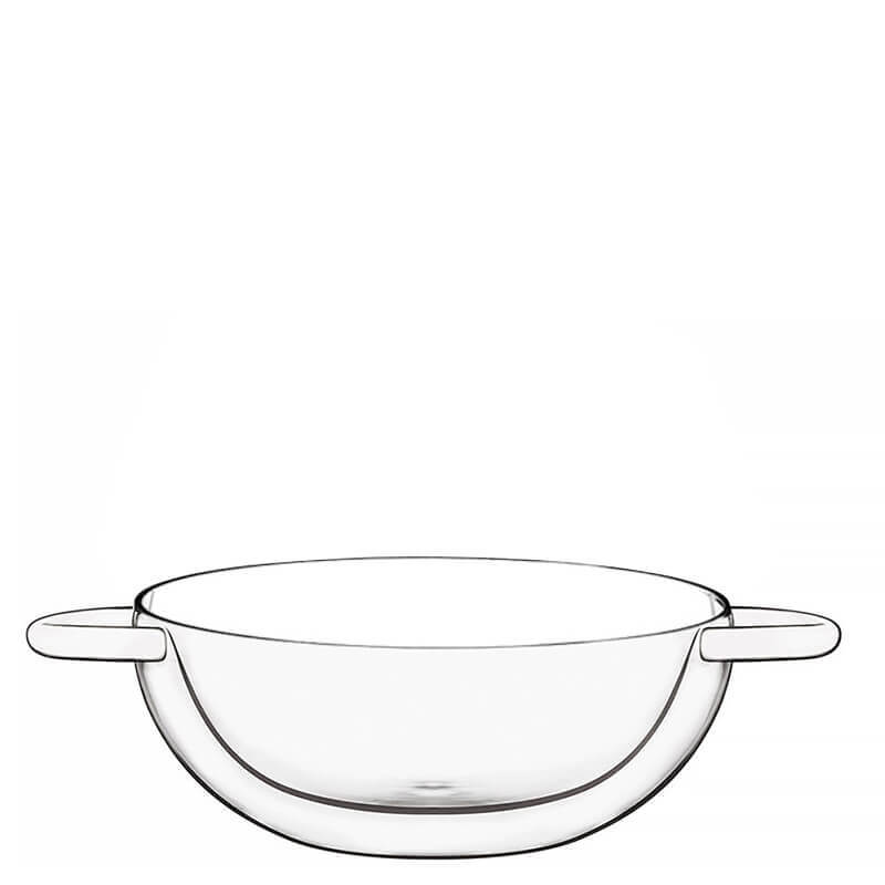 Thermic Glass Food & Design Wok 17.5 cl Lot 2 Pcs