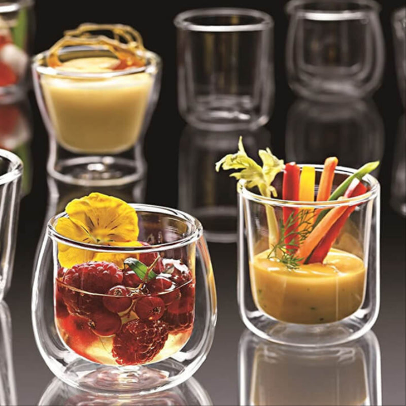 Thermic Glass Food & Design Ametista Single-Serving Glass 22 cl Set 2 Pcs