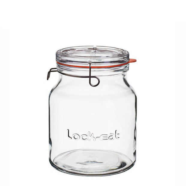 Lock Eat Vasetto Con Tappo Ermetico 200 cl In Vetro Set 6 Pz