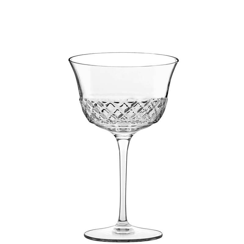 Roma 1960 Cocktail Fizz Glass 26 cl Set 6 Pcs