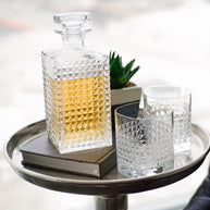 Mixology Elixir Set Whisky Bottiglia e Bicchieri In Vetro Set 5 Pz