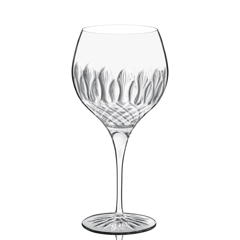 Diamante Calice Gin Tonic 65 cl In Vetro Set 4 Pz