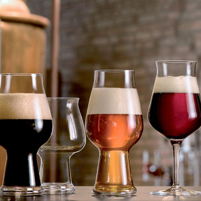 Birrateque Set Bicchieri Birra In Vetro Set 6 Pz