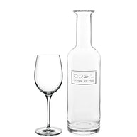 Winesommelier Set of Wine Glasses and Bottle Set 7 Pcs