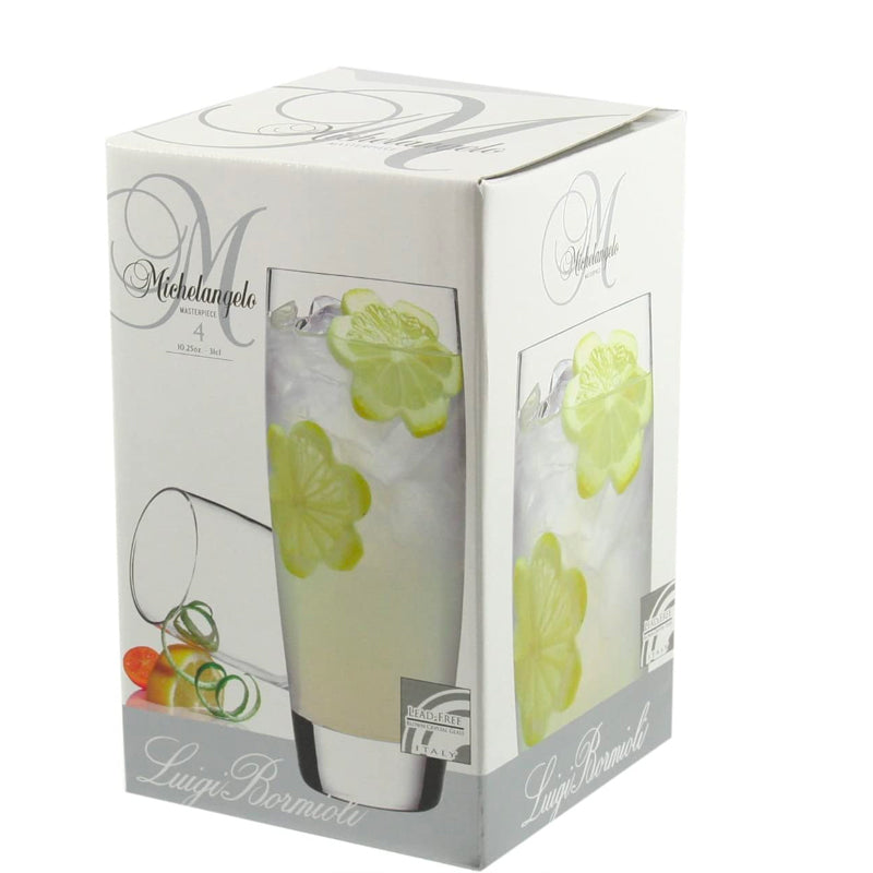 Michelangelo Masterpice Drink Aperitif Glass 31 cl Set 4 Pcs