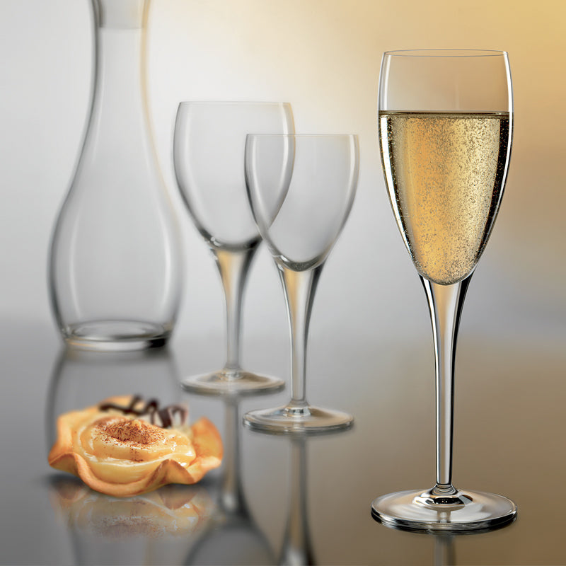Michelangelo Flute Glass 16 cl Set 6 Pcs