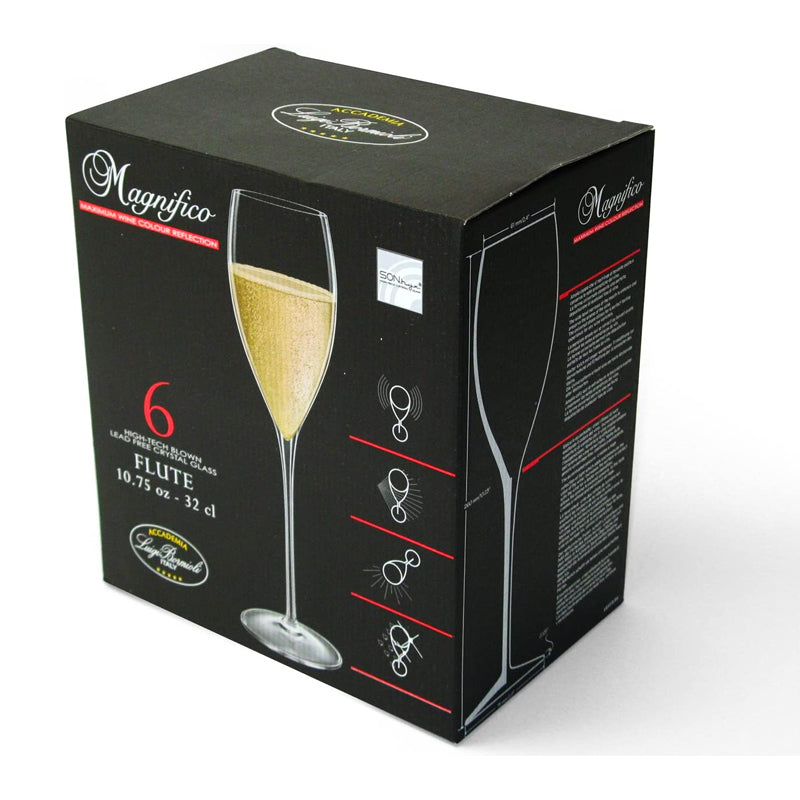 Magnifico Flûte À Champagne 32 cl Lot 4 Pcs
