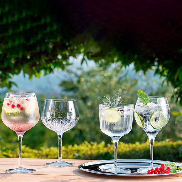 Gin Selection Set Calici Gin Tonic In Vetro Set 4 Pz