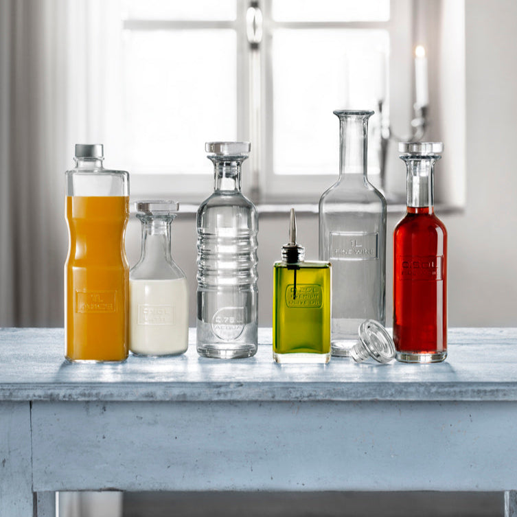 Optima Oliera Con Beccuccio Versatore 25 cl In Vetro