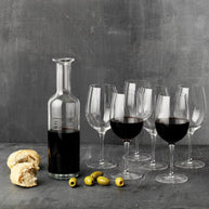 Winesommelier Set of Wine Glasses and Bottle Set 7 Pcs
