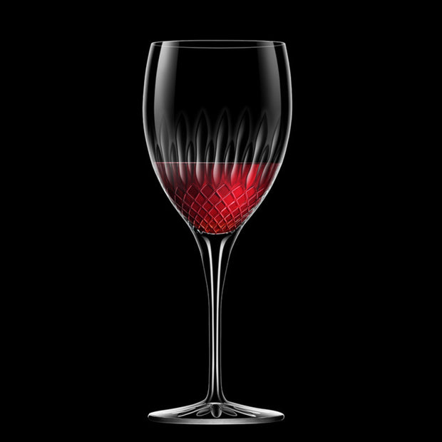 Diamante Verre À Vin Rouge Sangiovese 52 cl Lot 4 Pcs