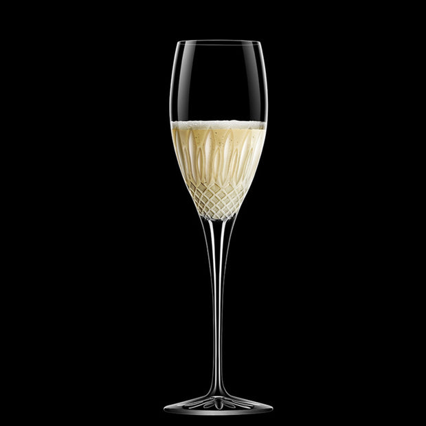 Diamante Flûte À Champagne 22 cl Lot 4 Pcs