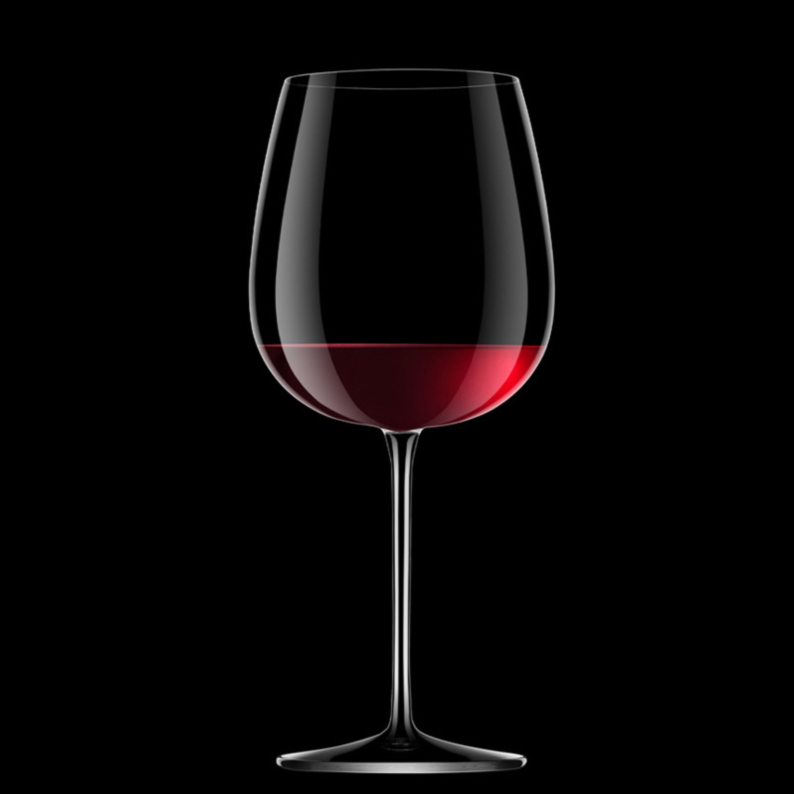 I Meravigliosi Verre De Vin Rouge Barolo Shiraz 75 cl Lot 6 Pcs