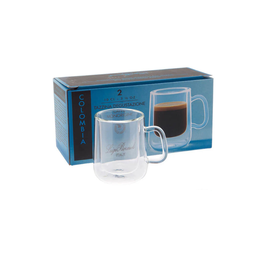 Thermic Glass Monorigine Colombia Tasse À Café 10 cl Lot 2 Pcs