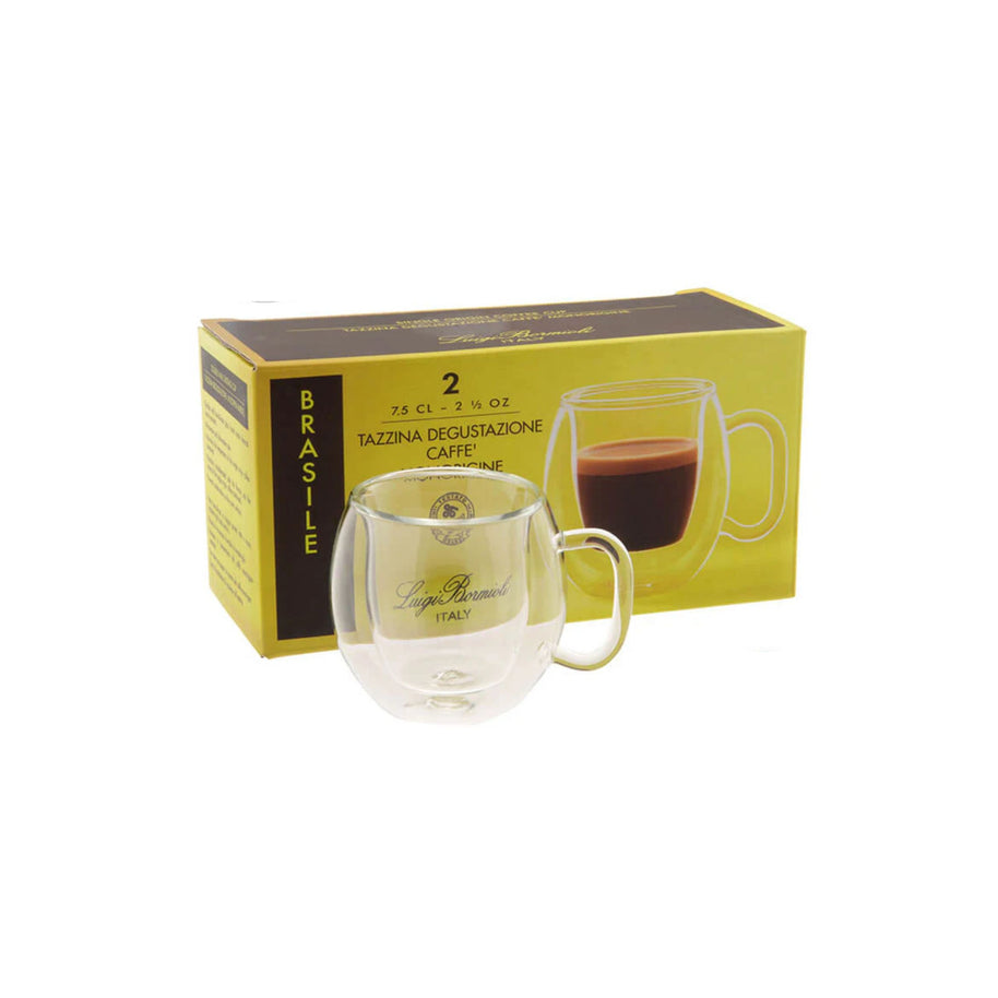Thermic Glass Monorigine Brasile Tasse À Café 7.5 cl Lot 2 Pcs