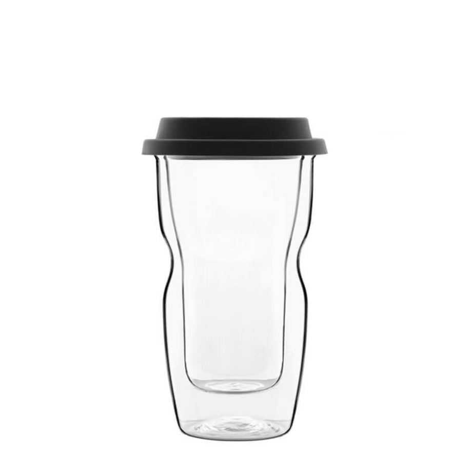 Thermic Glass Drink & Design Coffee On The Go Petit Gobelet De Café 34 cl
